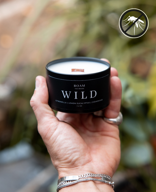 WILD OUTDOOR CANDLE | Citronella, Eucalyptus & Cedarwood