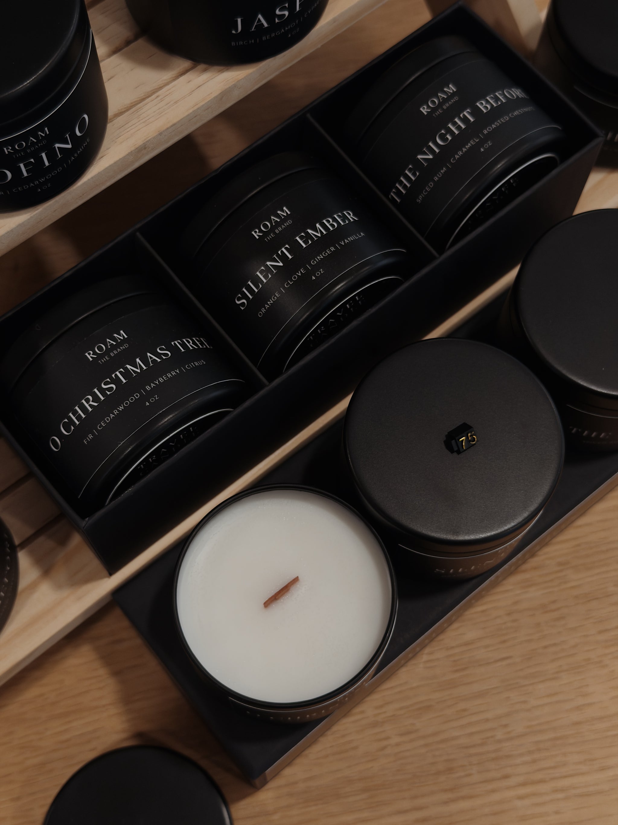 TRAVEL CANDLE TRIO BOX | Holiday Edition